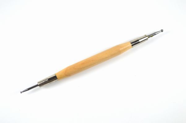 丸玉鉄筆（木軸）.JPG