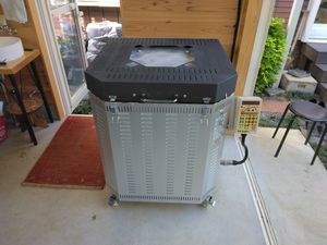 陶芸窯の設置例：中型電気窯4-④