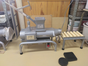 土練機　ドレン機 土練機の設置例