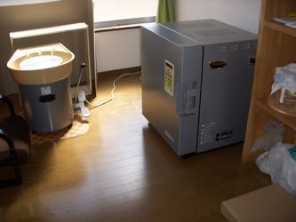 陶芸窯の設置例