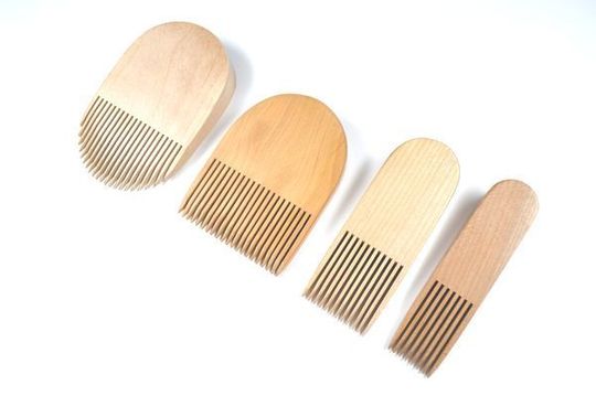 両玉鉄筆、ポンス、印花など、陶芸用の装飾道具や細工道具