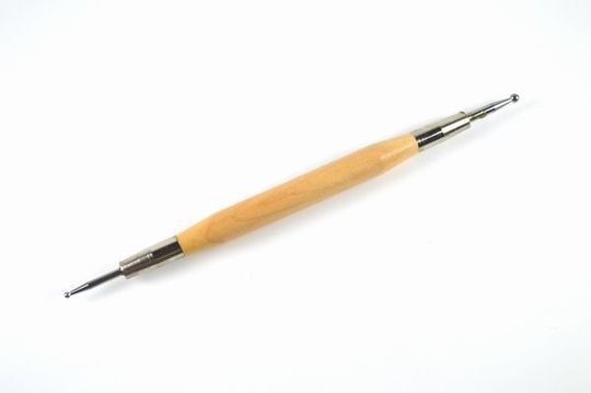 丸玉鉄筆（木軸）.JPG