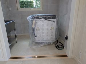 陶芸窯の設置例：中型電気窯4-④