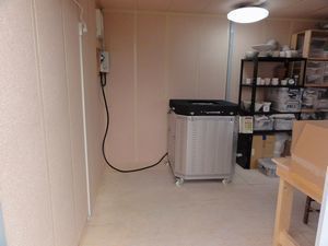 陶芸窯の設置例：中型電気窯4‐③